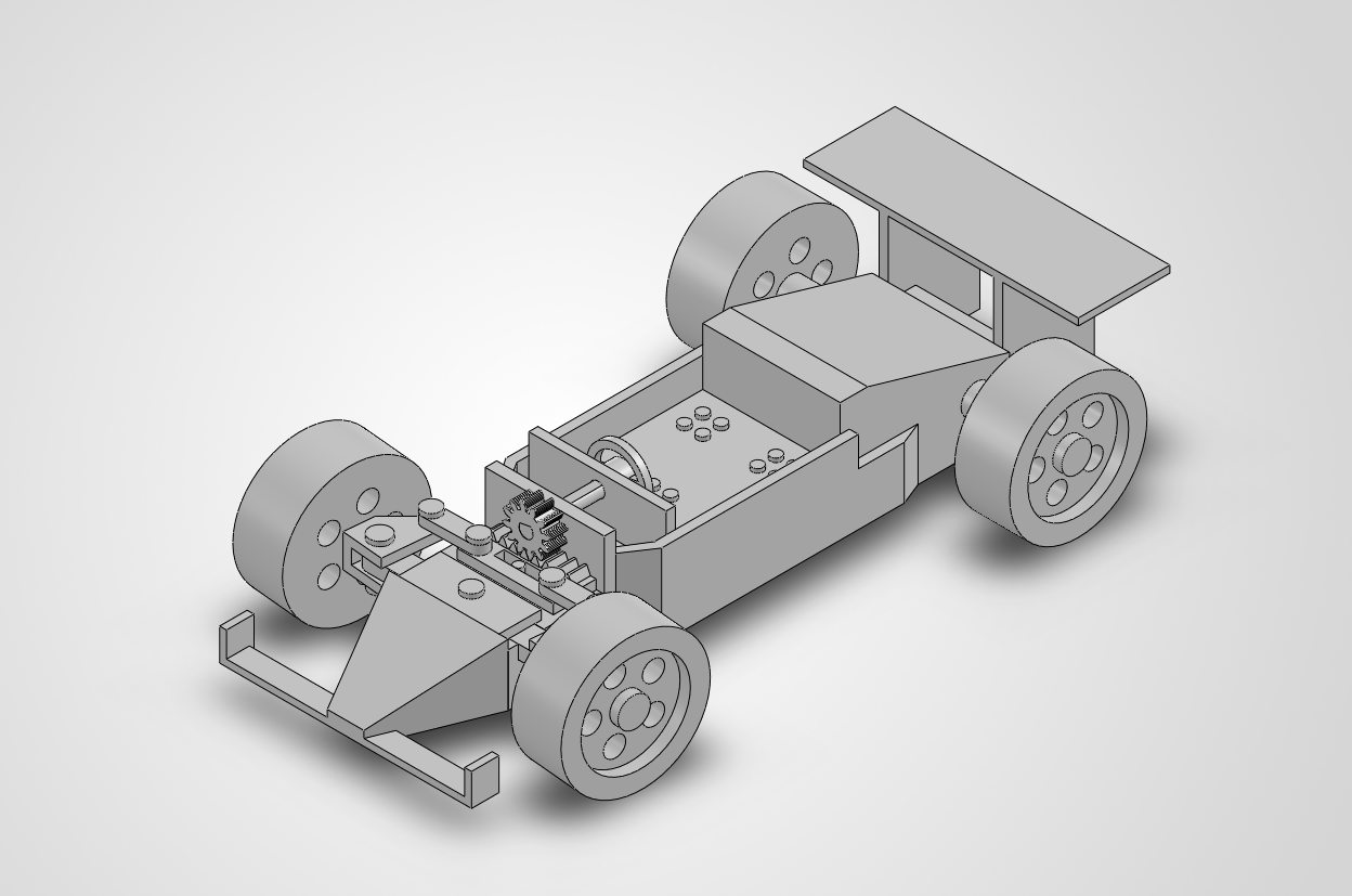 V1 racecar SolidWorks assembly